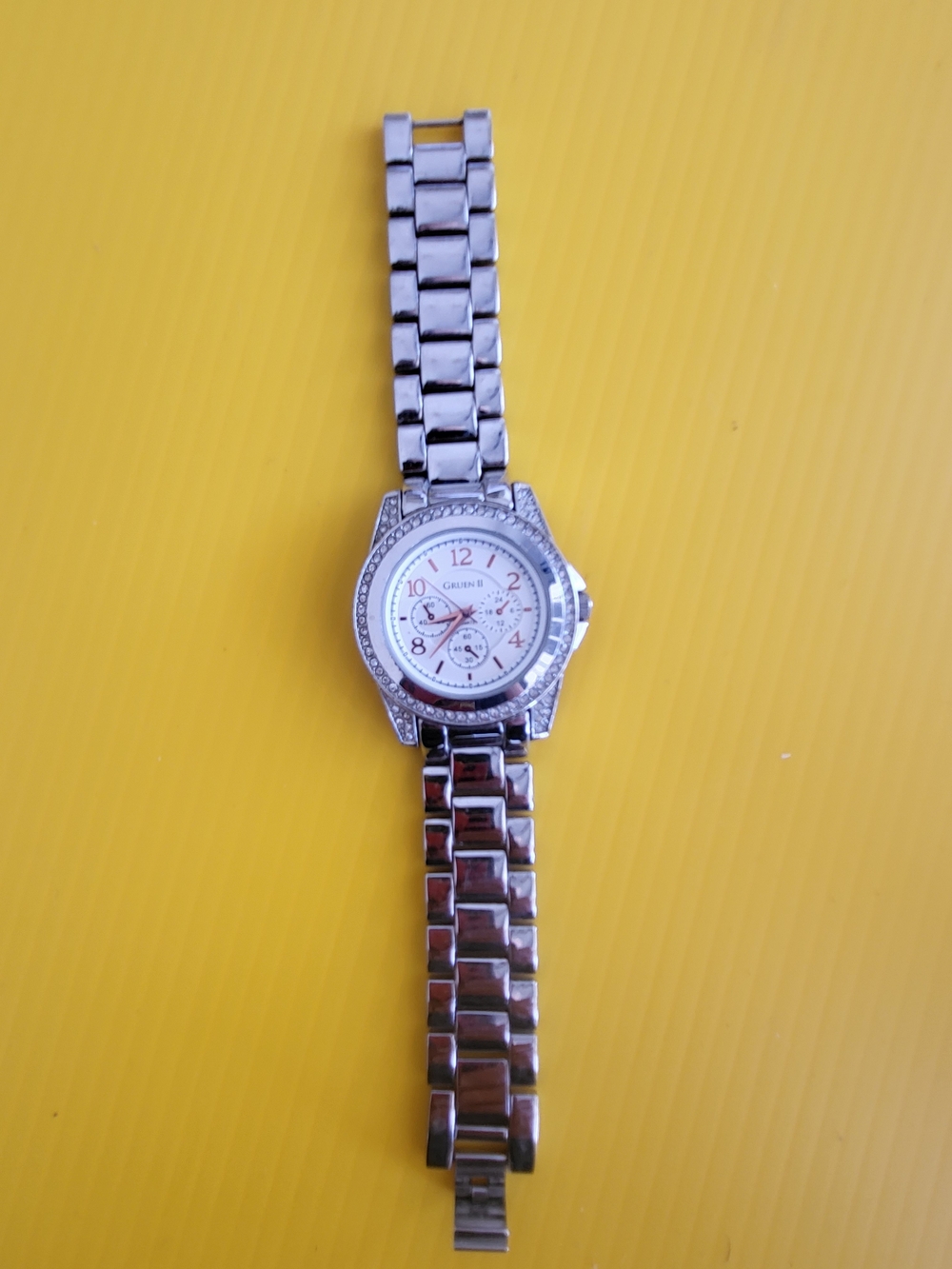 Silver Women’s Stainless Steel Watch - Elegant Silver Dial